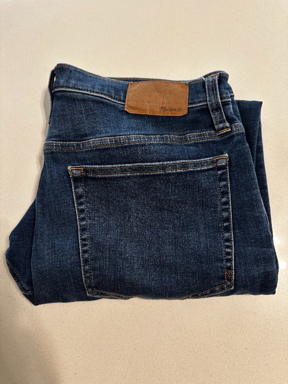 Madewell Mens Relaxed Taper 35 x 32 Jeans